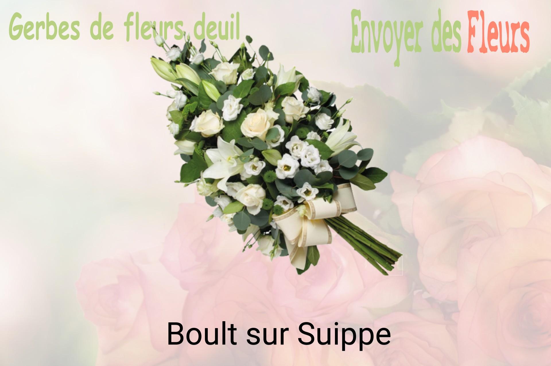 Gerbe de fleurs de deuil livrée à Boult-sur-Suippe